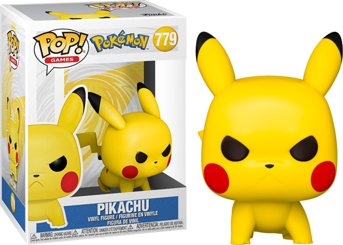 Pokemon Pikachu (Angry Crouching) Pop! 779 Vinyl