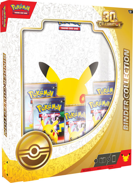 Pokémon TCG 30th Celebration Binder Collection Factory Sealed