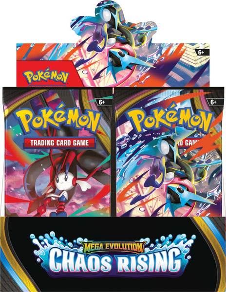 Pokémon TCG Mega Evolution Chaos Rising Booster Box Factory Sealed