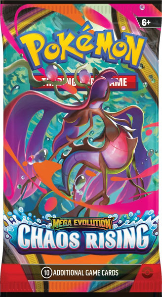Pokémon TCG Mega Evolution Chaos Rising Booster Pack Factory Sealed