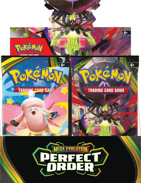 Pokemon TCG Mega Evolution Perfect Order Booster Box Factory Sealed