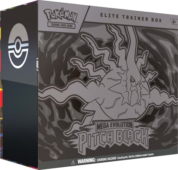 Pokémon TCG Mega Evolution Pitch Black Elite Trainer Box Factory Sealed