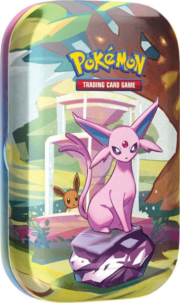 Pokemon TCG Scarlet & Violet 8.5 Prismatic Evolutions Mini Tin Random Artwork Factory Sealed