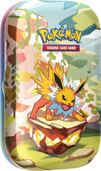 Pokemon TCG Scarlet & Violet 8.5 Prismatic Evolutions Mini Tin Random Artwork Factory Sealed