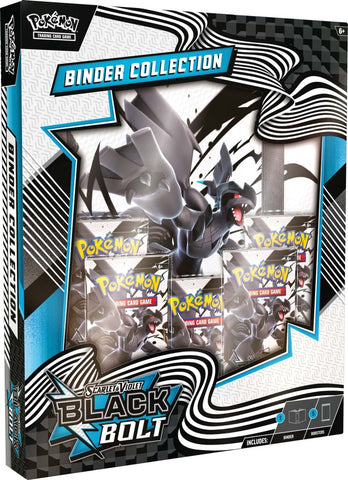 Pokémon TCG Scarlet & Violet Black Bolt Binder Collection Factory Sealed