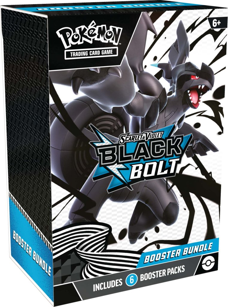 Pokémon TCG Scarlet & Violet Black Bolt Booster Bundle Factory Sealed