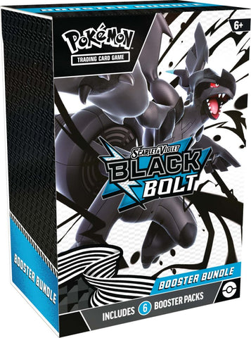 Pokémon TCG Scarlet & Violet Black Bolt Booster Bundle Factory Sealed