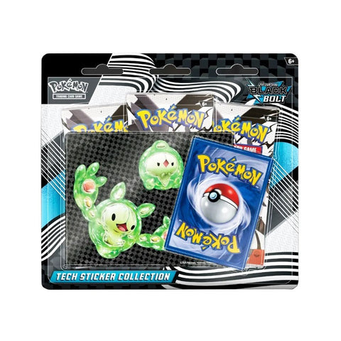 Pokémon TCG Scarlet & Violet Black Bolt Tech Sticker Collection Factory Sealed