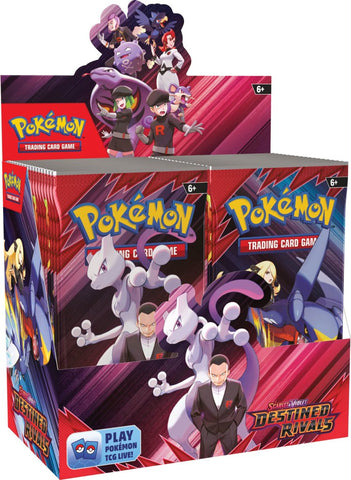 Pokémon TCG Scarlet & Violet Destined Rivals Booster Box Factory Sealed