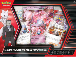 Pokemon TCG Team Rocket's Mewtwo ex Box Factory Sealed *DAMAGED BOX*