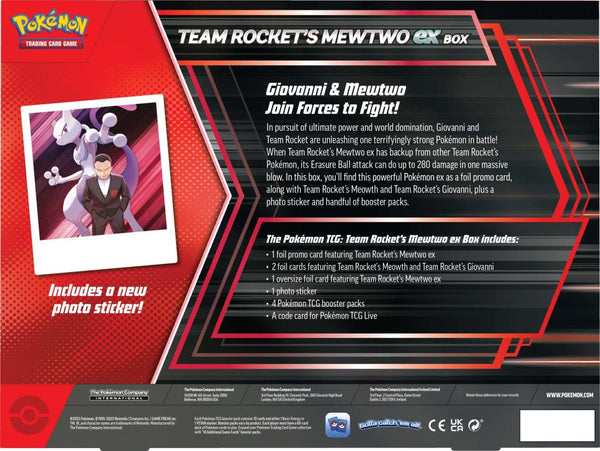 Pokemon TCG Team Rocket's Mewtwo ex Box Factory Sealed *DAMAGED BOX*