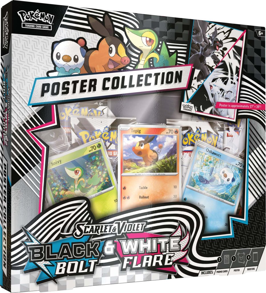 Pokémon TCG Unova Poster Collection Factory Sealed