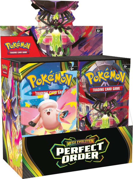 Pokemon TCG Mega Evolution Perfect Order Booster Box Factory Sealed