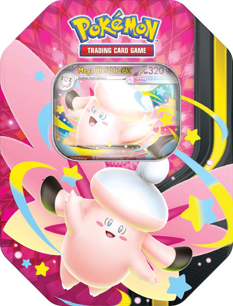 Pokemon TCG Mega Moonlight Tin Factory Sealed - Assorted Styles Available