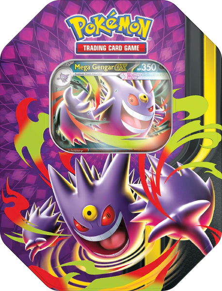 Pokemon TCG Mega Moonlight Tin Factory Sealed - Assorted Styles Available