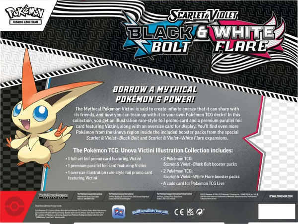 Pokémon TCG Unova Victini Illustration Collection Factory Sealed
