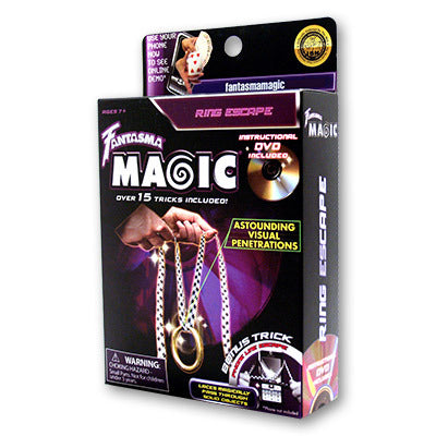 Ring Escape DVD & Gimmicks Over 15 Tricks