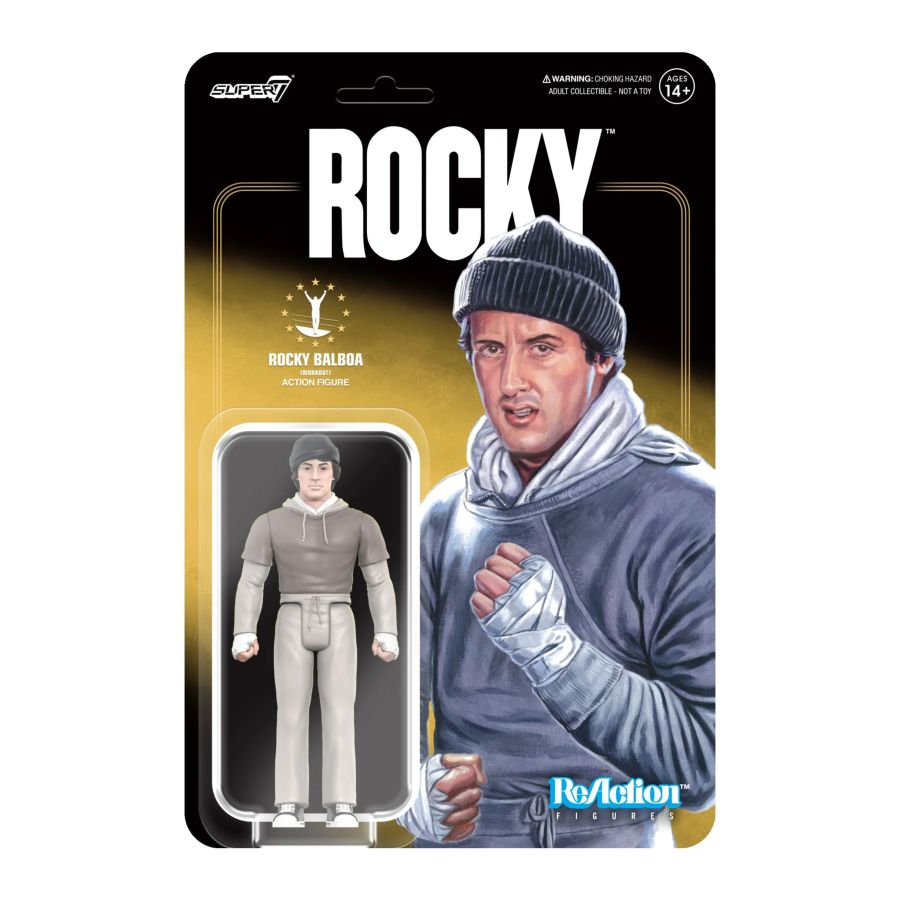 Rocky I Rocky Workout Reaction 3.75" Figure