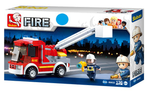 Fire Truck Small 136 Pcs M38-B0632 Building Blocks