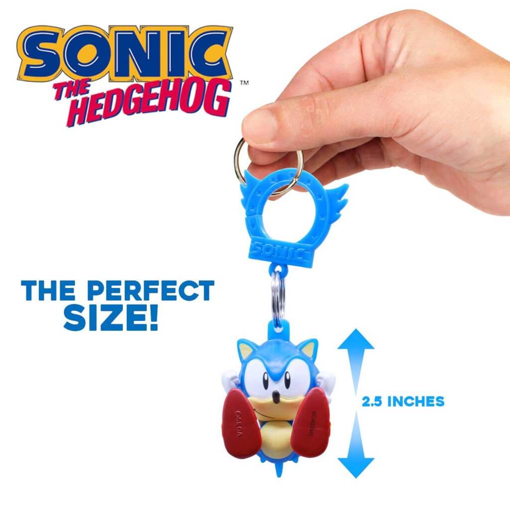 SONIC THE HEDGEHOG Sonic Collectible Hangers Golden Edition 1 Piece Ra ...