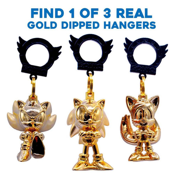 SONIC THE HEDGEHOG Sonic Collectible Hangers Golden Edition 1 Piece Random Figure Blind Box