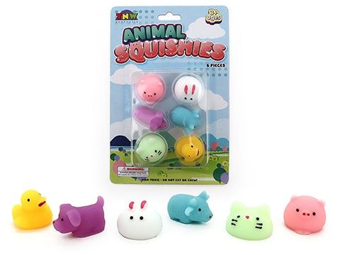 Squeeze Animals 6 Pack