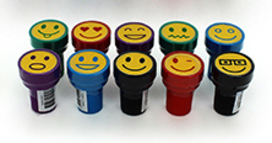 Stamper Emoji Design x 1 Stamp Self Inking - Assorted Designs Available