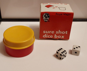 Sure Shot Dice Box Magic Trick