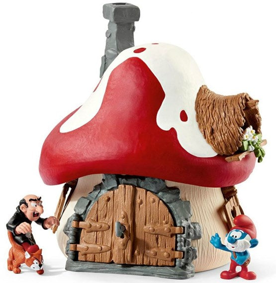 Smurf House with 2 Figurines