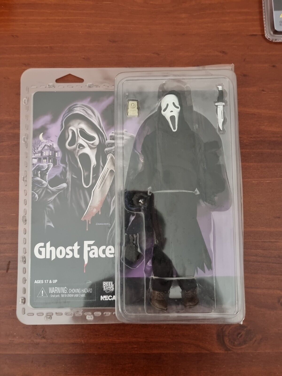 Scream 8" Ghostface Retro Clothed Action Figure