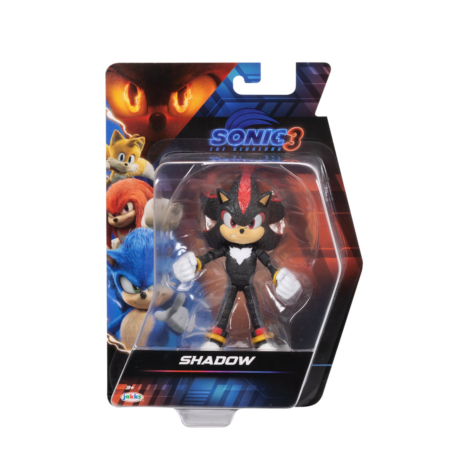 Sonic The Hedgehog 3 Movie 5" Inch Shadow Action Figure Wave 2 PRE-ORDER