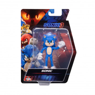 Sonic The Hedgehog 3 Movie 5" Inch Action Figure Wave 1 One Piece Assorted Characters Available