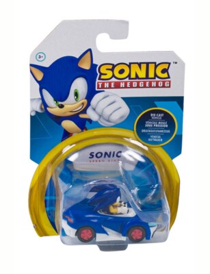 Sonic the Hedgehog 1:64 Scale Vehicle Wave 2 One Piece Assorted Characters Available