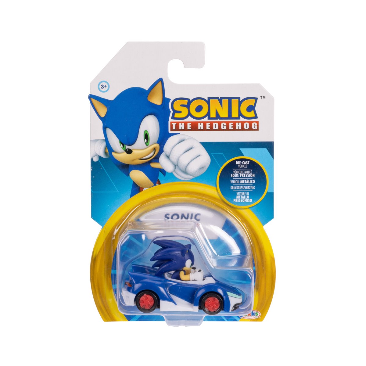 Sonic the Hedgehog 1:64 Scale Vehicle Wave 8 One Piece Assorted Characters Available PRE-ORDER