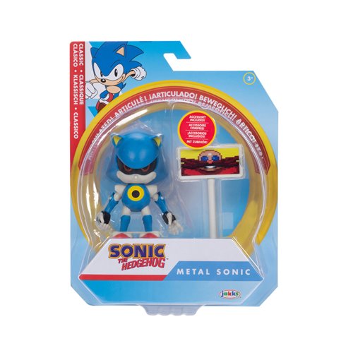 Sonic The Hedgehog 4 Inch Action Figure With Accessory Wave 18 One Piece Assorted Characters Available