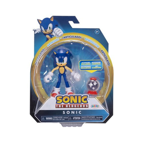 Sonic The Hedgehog 4 Inch Action Figure With Accessory Wave 18 One Piece Assorted Characters Available