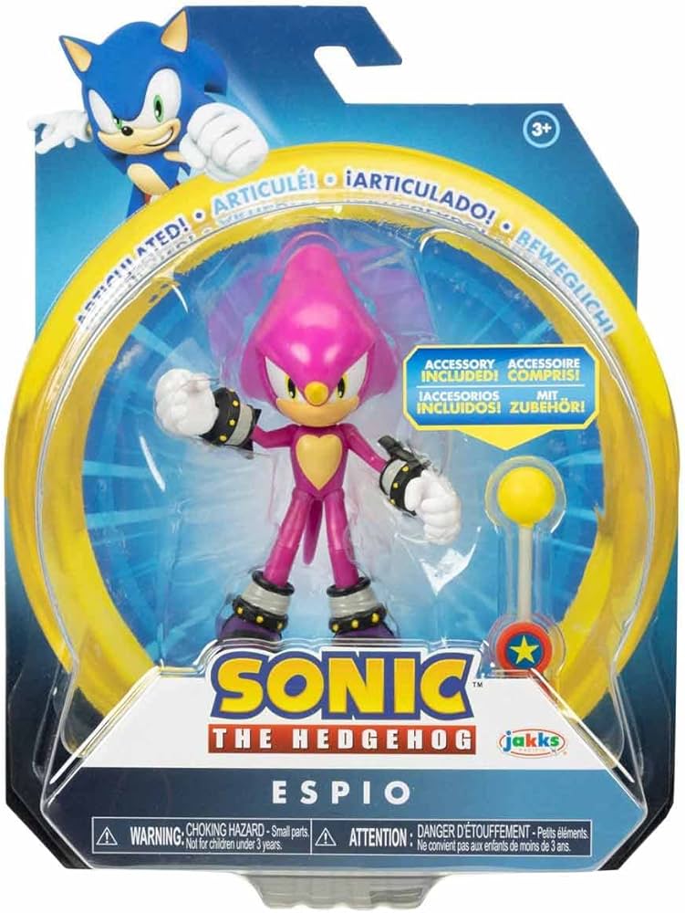 Sonic The Hedgehog 4 Inch Action Figure With Accessory Wave 20 One Pie ...