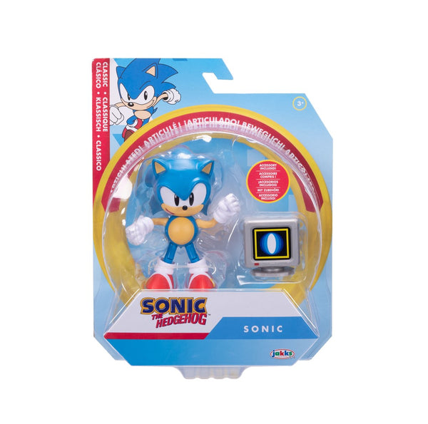 PRE-ORDER Sonic The Hedgehog 4" Inch Scale Action Figure With Accessory Wave 21 One Piece Assorted Characters Available