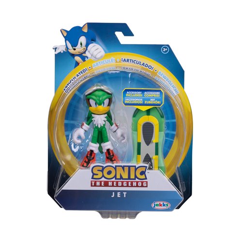 Sonic The Hedgehog 4" Inch Scale Action Figure With Accessory Wave 22 One Piece Assorted Characters Available