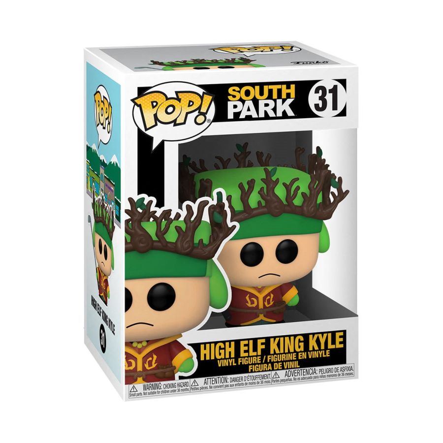 South Park Stick of Truth Kyle High Elf King Pop! 31 Vinyl