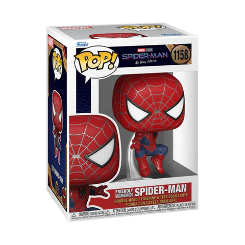 Spider-Man No Way Home Friendly Neighborhood Spider-Man Pop! 1158 Vinyl