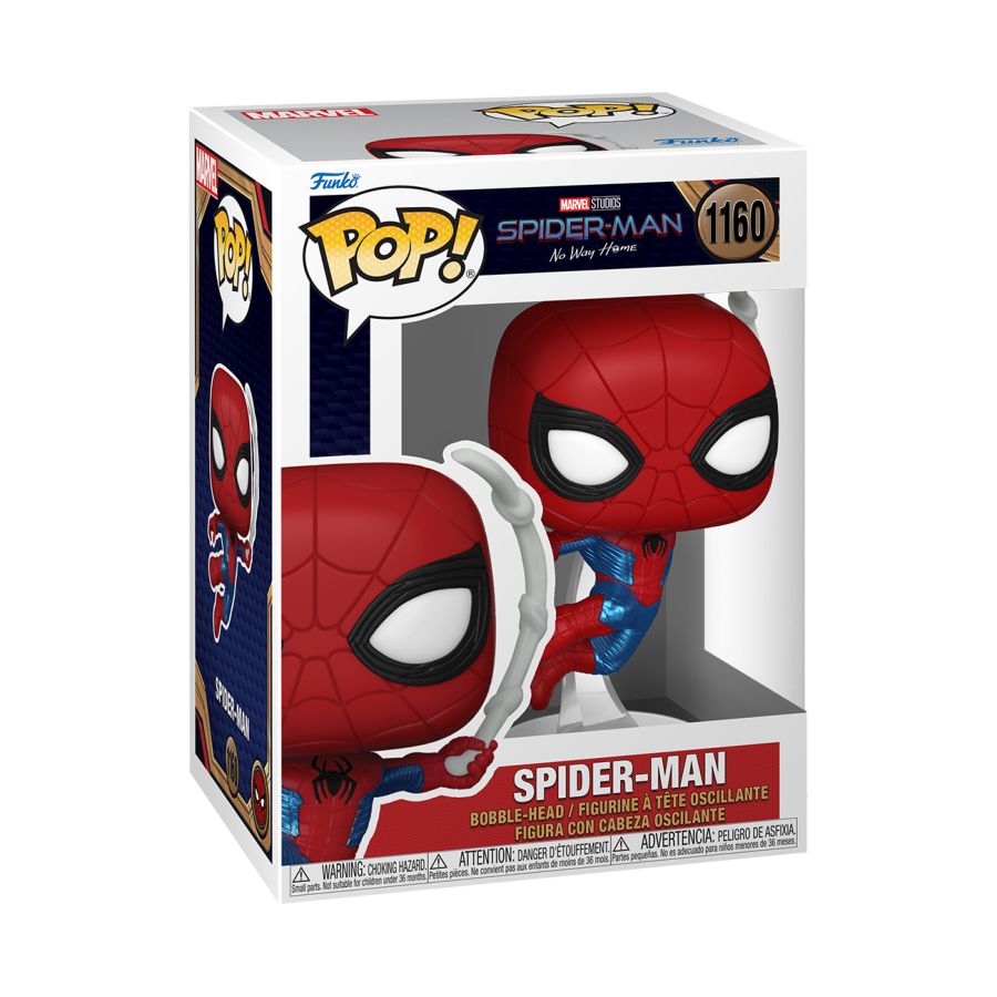 Spider-Man No Way Home Spider-Man (Finale Suit) Pop! Vinyl 1160 Vinyl