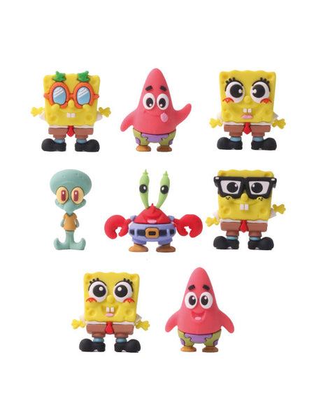 Spongebob Squarepants 3D Mini Figurine Blind Capsule 1 Piece Random Figure