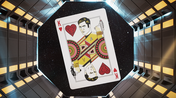 Star Trek Light Edition (White) Deck of Playing Cards