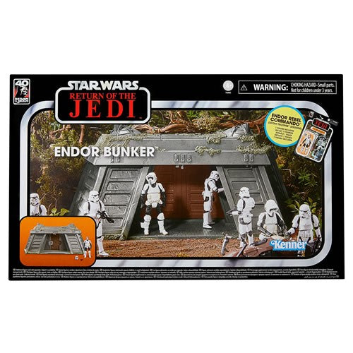 Star Wars Return of the Jedi The Vintage Collection Endor Bunker Playset with 3.75" Action Figure