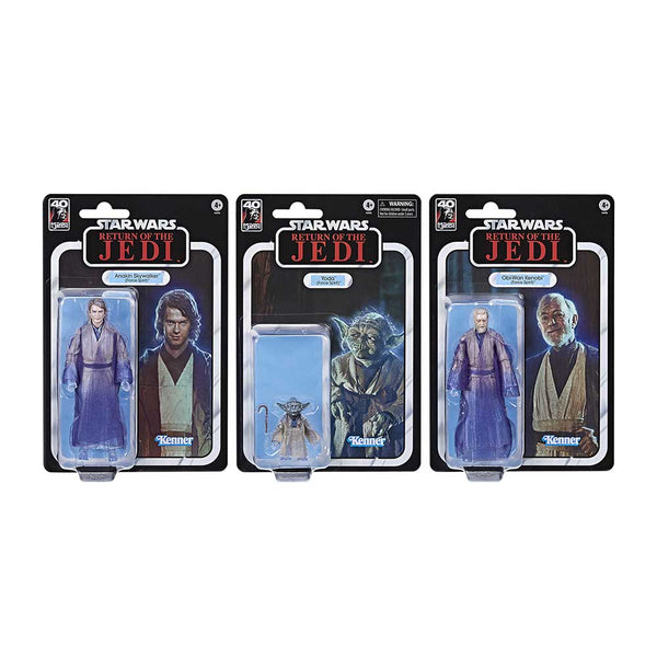 Star Wars The Black Series Force Spirits 3 Pack Action Figures