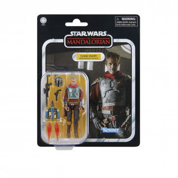 Star Wars The Vintage Collection The Mandalorian Cobb Vanth (Mandalorian Armor) Deluxe 3 3/4 Inch Action Figure