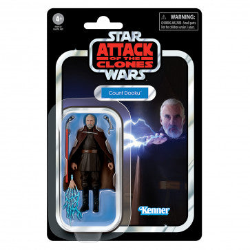 Star Wars The Vintage Collection Count Dooku 3 3/4 Inch Action Figure