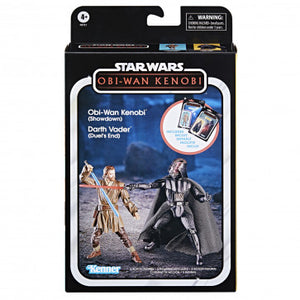 Star Wars The Vintage Collection Obi-Wan Kenobi - Obi-Wan Kenobi & Darth Vader 2 Pack Action Figures PRE-ORDER