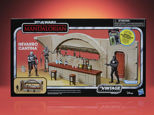 Star Wars The Vintage Collection The Mandalorian Nevarro Cantina Playset